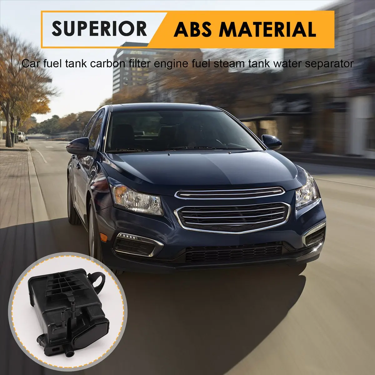 #40L (Black)Car Fuel Tank Carbon Filter for Chevrolet Chevy Cruze 2011-2015,Automotive Parts & Accessories