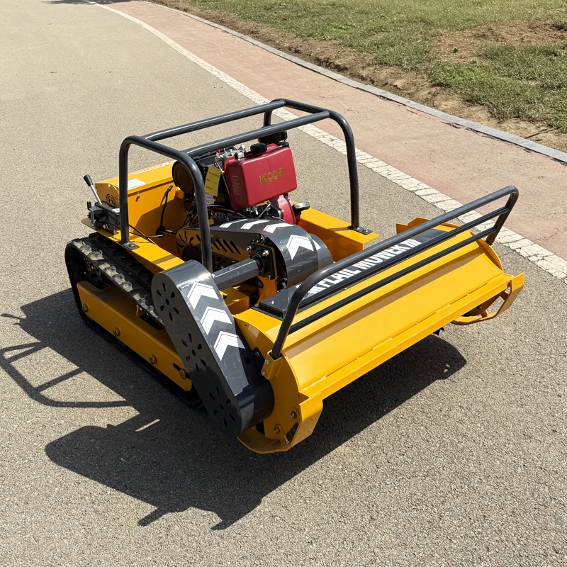 جزازة العشب الآلية الزراعية المخصصة - محرك قوي للخدمة الشاقة، جزازة العشب عالية التقنية مع تقنية التحكم عن بعد