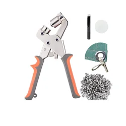 Spray-painted Cloth Manual Pneumatic Eye Pliers Punching Advertising Tools Portable Buttoning Machine