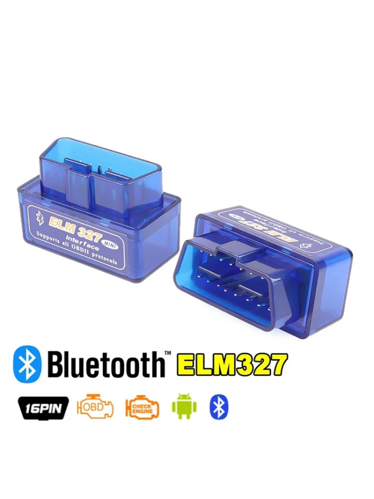 Interfejs 16 PIN V2.1 ELM327 OBD2 Mini Czytnik Kodów Skaner Samochodowy Narzędzie Diagnostyczne dla Androida OBDII OBD 2 Dla A — 2