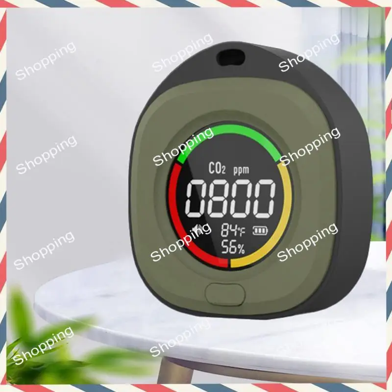 M20K K5C Mini Kooldioxide Detector CO Tester Luchtkwaliteit Draagbare Monitor LED Scherm USB Type-C Opladen Binnen