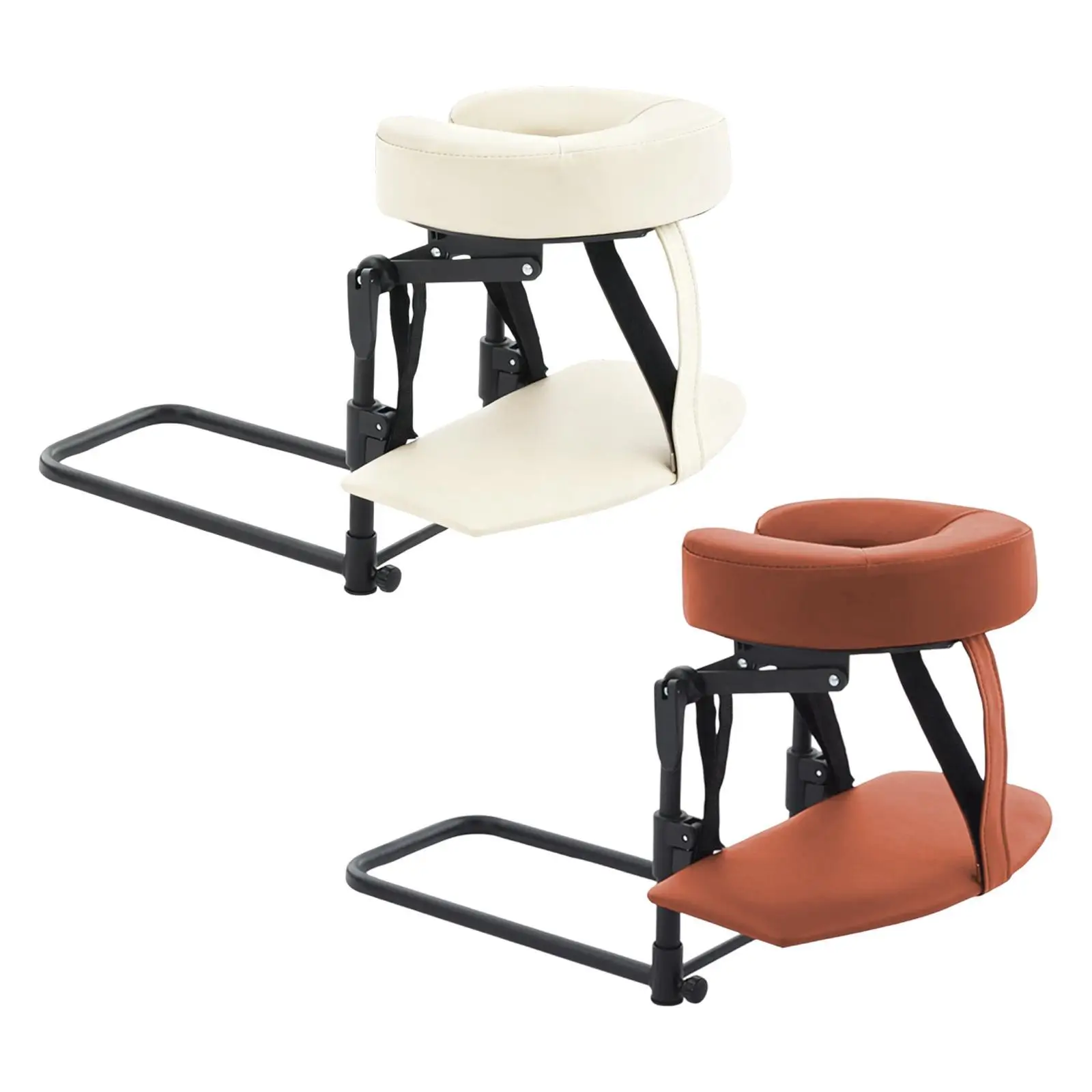 Kit de massagem para colchão de mesa e casa, confortável com placa de suporte para as mãos, kit profissional de massagem doméstica para salão de beleza