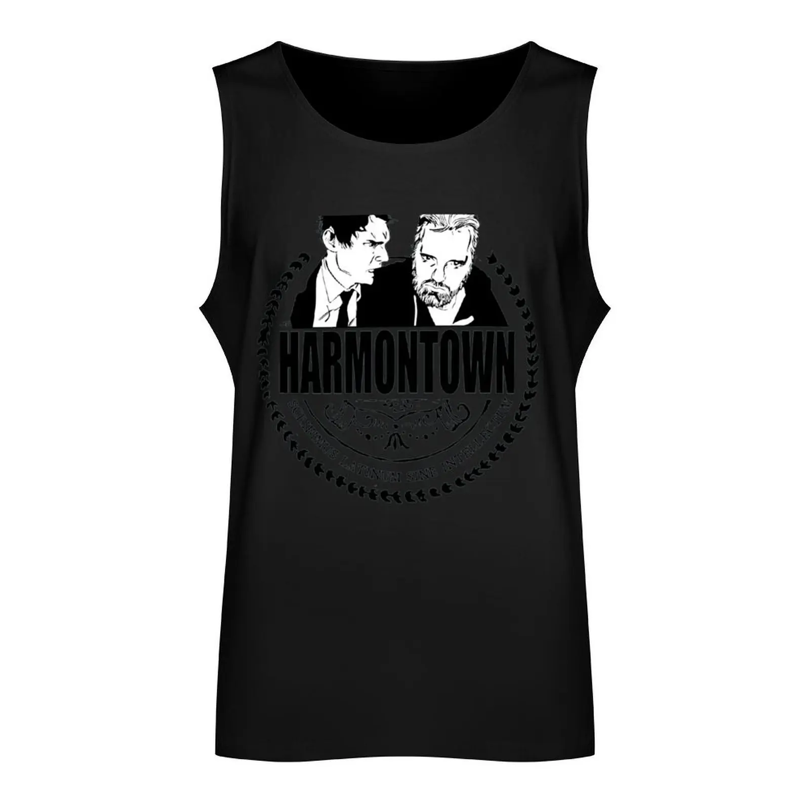 Harmontown podcast Tank Top t shirt gym Men's cotton t-shirt men gym clothing gym clothes for man