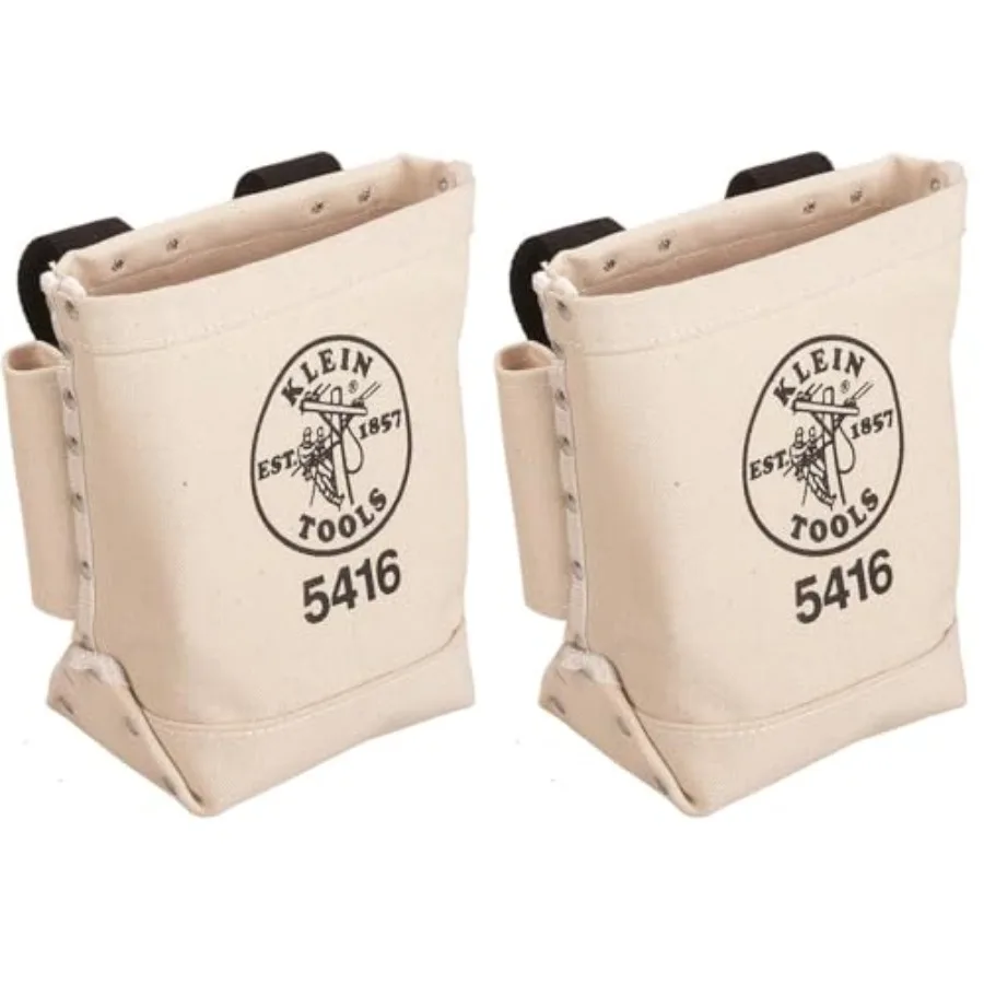 

5416 Tool Pouch Small Tool Bag for Bolt Storage with Bull Pin Loops and Belt Strap Connect 5 x 10 x 9-Inch