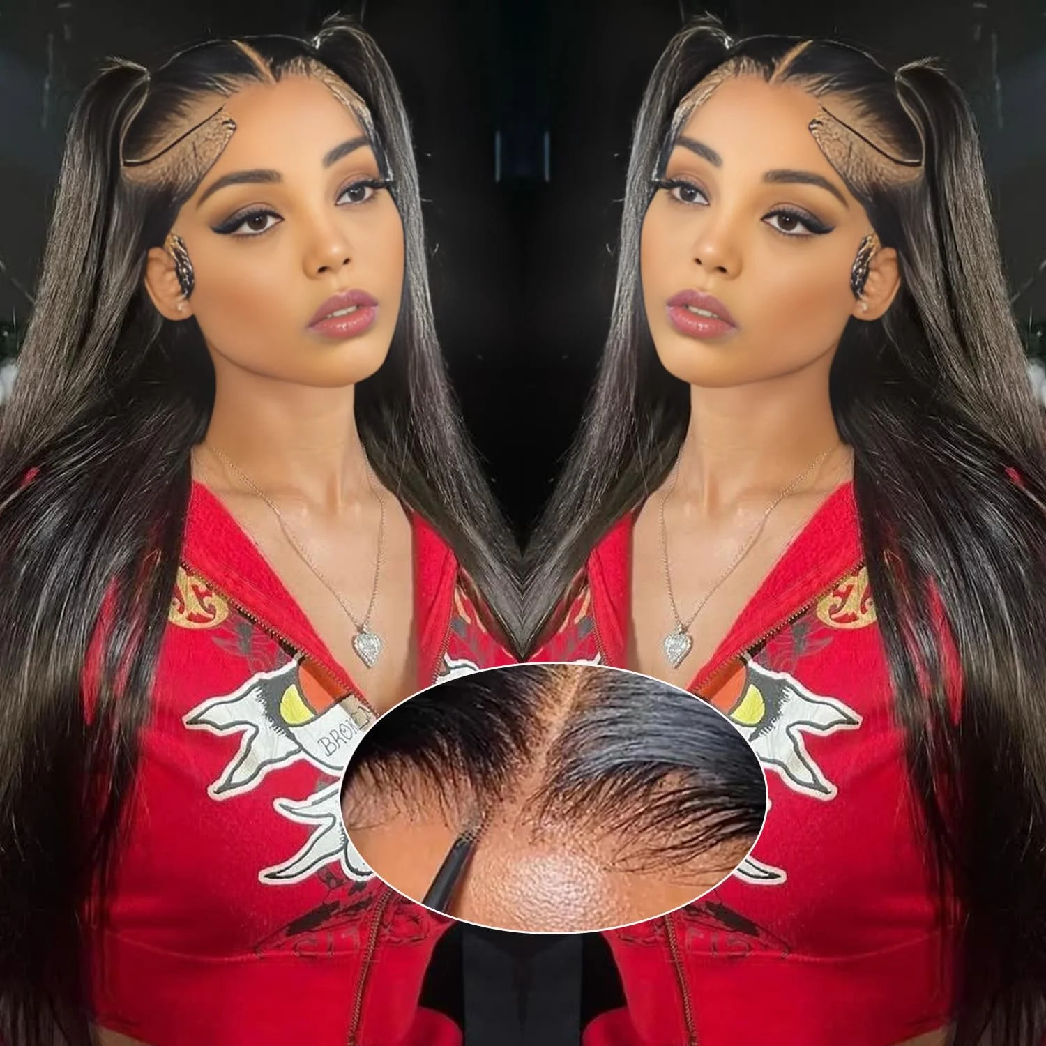 

13x4 парики фронта шнурка человеческие волосы фронтальные прямые парики фронта шнурка настоящие человеческие волосы парики предварительно сорванные парики для женщин