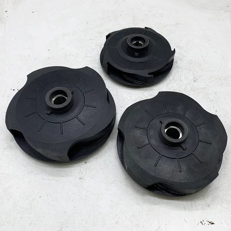 PP plastic chemical  vortex  impeller centrifugal  impeller water vane pump universal accessories