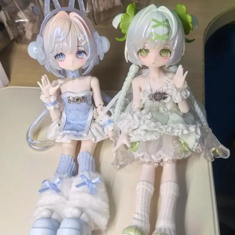 

Exclusive In Stock Mitian Bjd Doll 3rd-Generation Fortune Sign Spirit Sign Chinoiserie Desktop Decor Blind Box Festival Gift