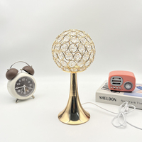 Crystal Table Lamp Bedroom Ambient Light Creative Gift Led Night Light Children Night Lamp Home Decor Atmosphere Stained Lamps