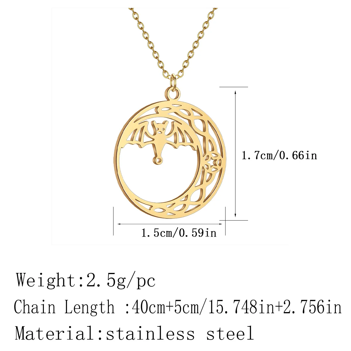 Kinitial Skull Skeleton Pendant Necklaces For Women Jewelry Crescent Moon Bat Volleyball Heart Devil's Eye Chain Choker Collares