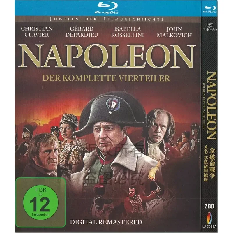 Biography History War Adventure TV Series Napoleonic Wars 1080p High Definition BD Blu-ray 2-Disc