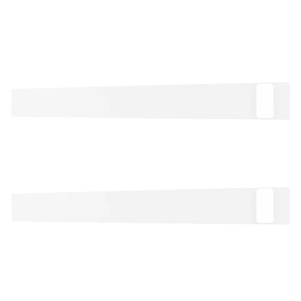 

2pcs Fingerboard Protector Frets Guards Stainless Steel Durable Dust Resistant Guitar Cover Reusable Moisture Proof Guitar