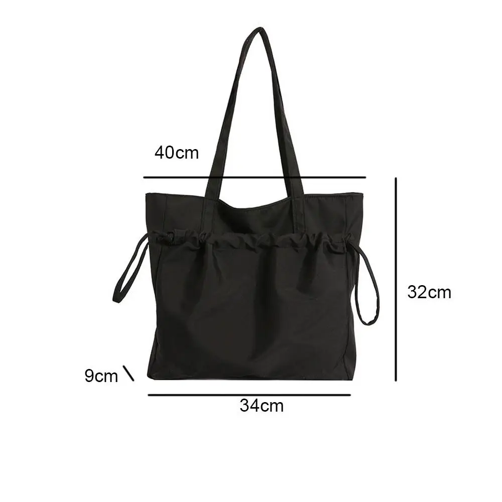 Large Capacity Tote Bag Casual Oxford cloth Multiple Pocket Duffle Pack Waterproof Reusable Handbag Women