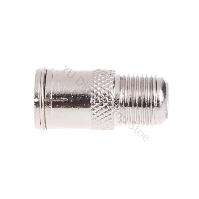 96BA 10 Stück F-Stecker Stecker auf Buchse Adapter – RF-Koaxial zum Aufstecken – Detail 3