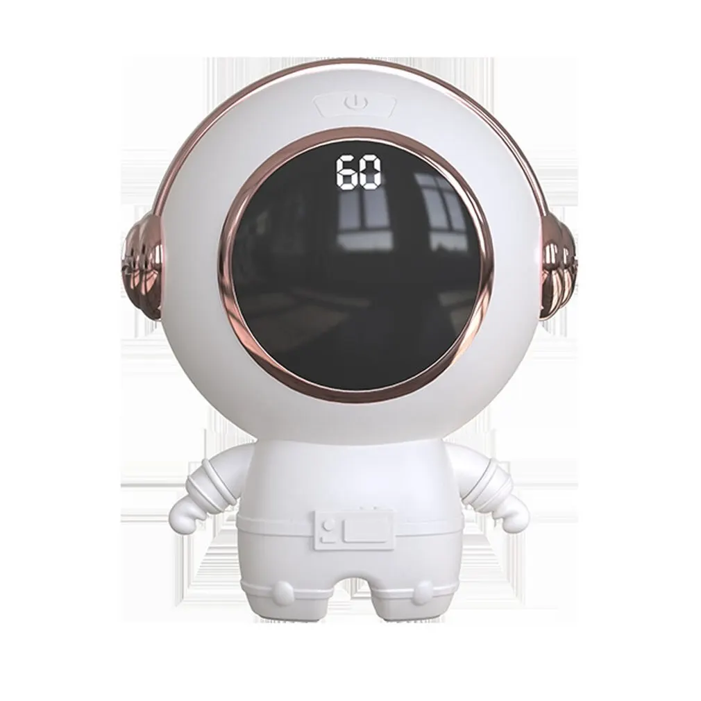 1800mAh Hand Warmer Astronaut USB Charging Mini Portable Digital Display Rechargeable Spaceman Hand Warmers