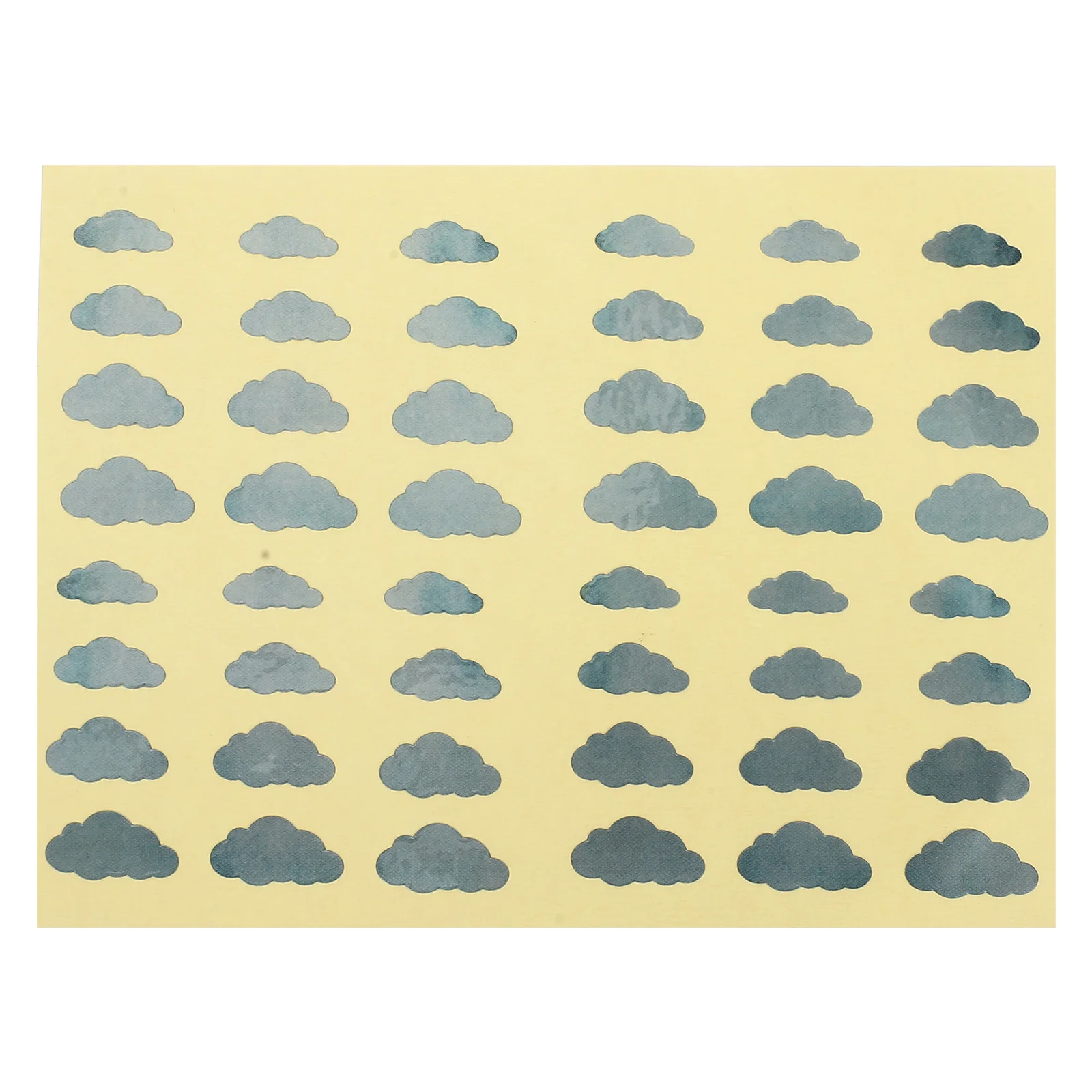 

1 Sheet White Shell Guitar Fretboard Stickers Cloud Shape DIY Decor for Electric Guitar Ukulele Bass Fingerboard Decals