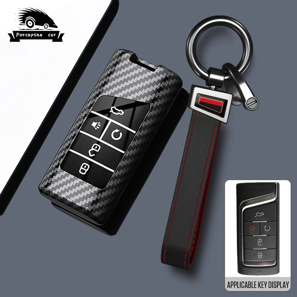 ABS Remote Car Key Case Cover For GAC Trumpchi GS4 GM8 GA3 GA6 SGS7 GA4 GS5 GS3 Legend GS8 Keychain Keyless Box Accessories