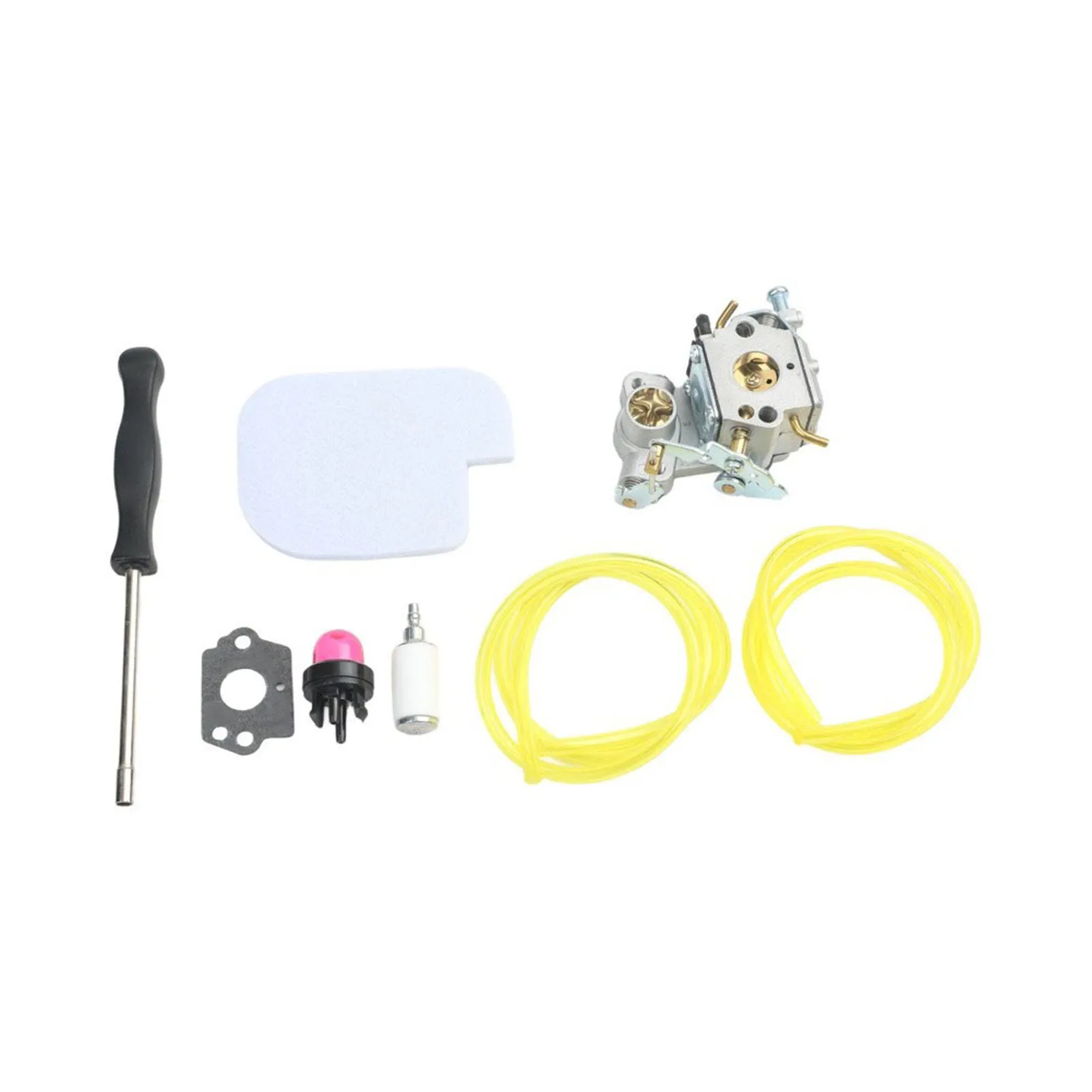 Replacement Carburetor for Poulan PP4218 PP4218A PP3516 Chainsaws Designed to Improve Fuel Delivery with Full Component Set