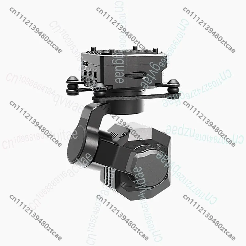 Intelligent 4K Full Color Night Vision Dual Sensor Micro Gimbal Camera