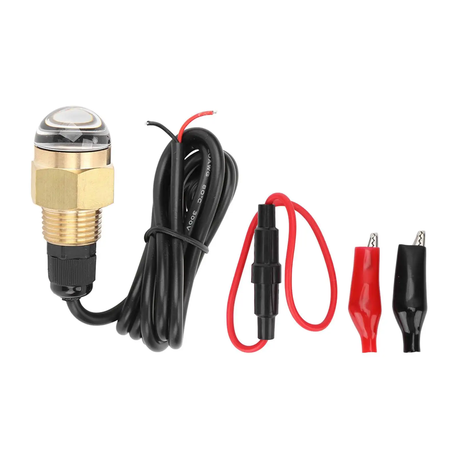 

Boats Drain Plug Light Universal LED Underwater Lamp IP68 Waterproof 1/2in Thread for ship for yacht