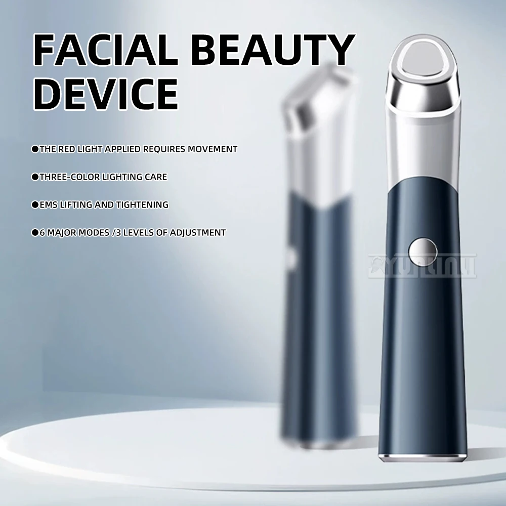 

Yunlin Li бытовой микротоковый фотонный омоложение косметический инструмент красный синий свет температура индукция