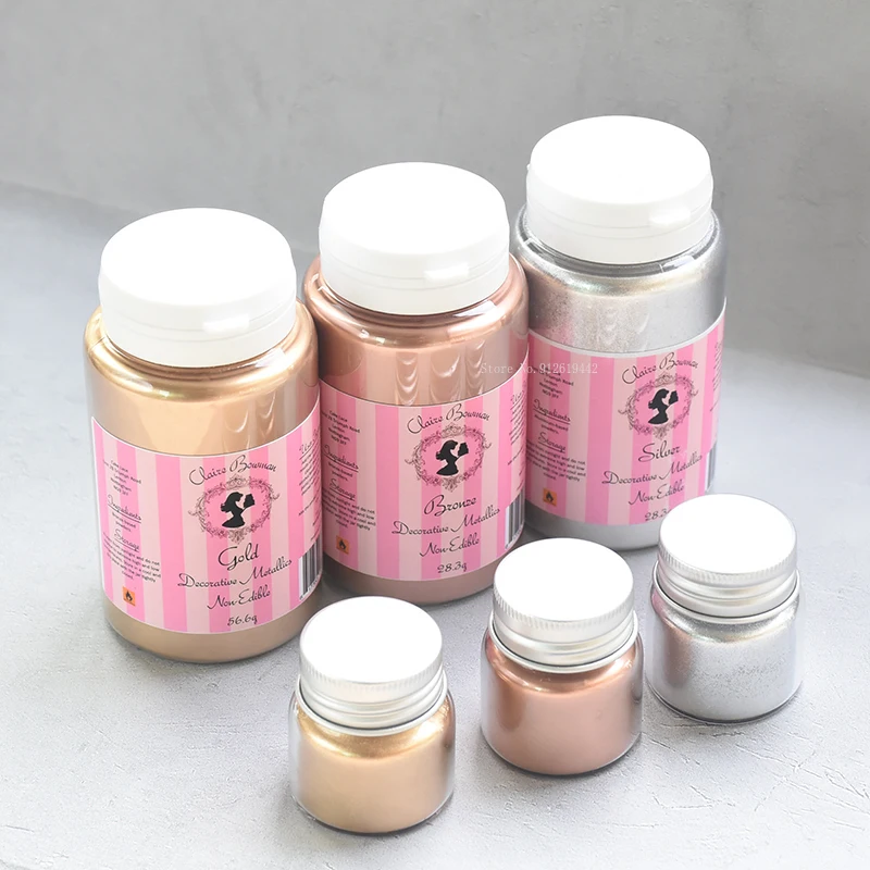 5g/28g/56g/bottle Painting Decoration Gold/silver/copper Powder DIY Making Model Handicrafts Buddha Statue Gilding Material