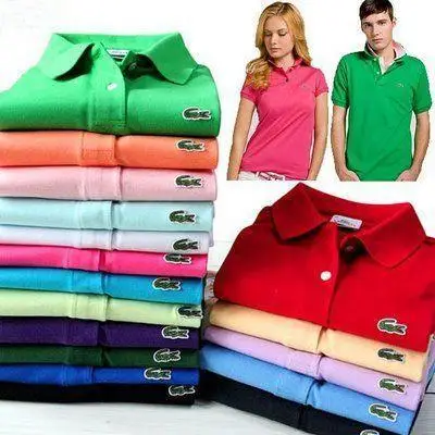 Camisa polo masculina casual bordado de cervos, manga curta, alta quantidade, marca