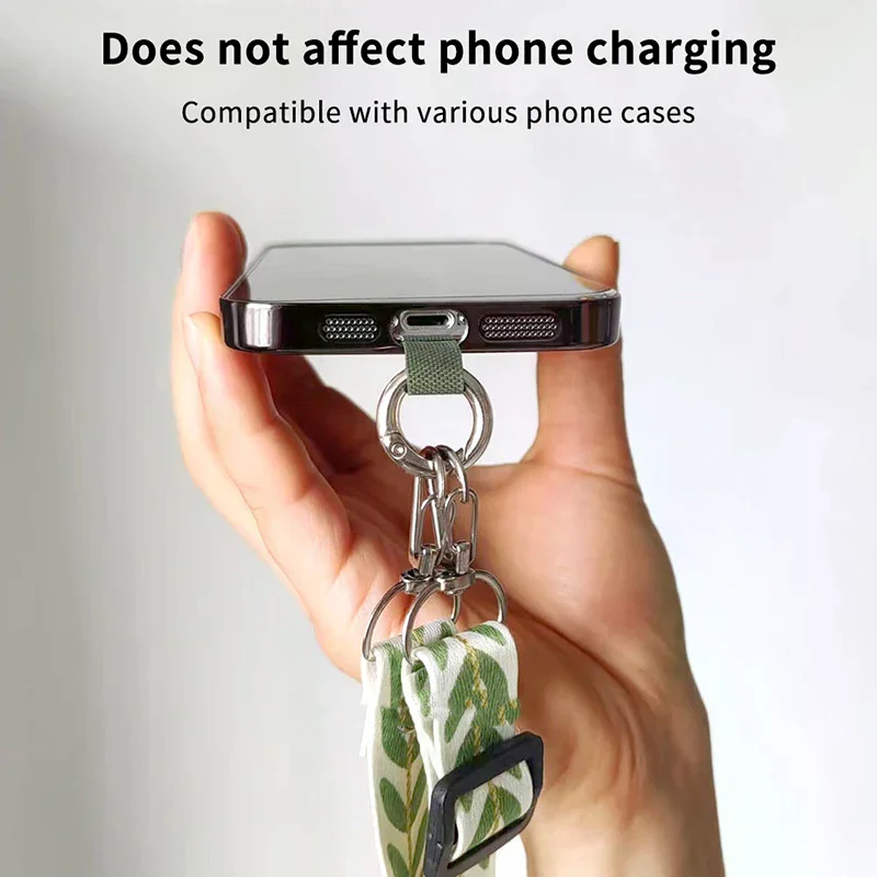 Adjustable Lanyard Neck Strap For Crossbody Use; Prevents Phone Loss; Fits All Mobile Phone Covers