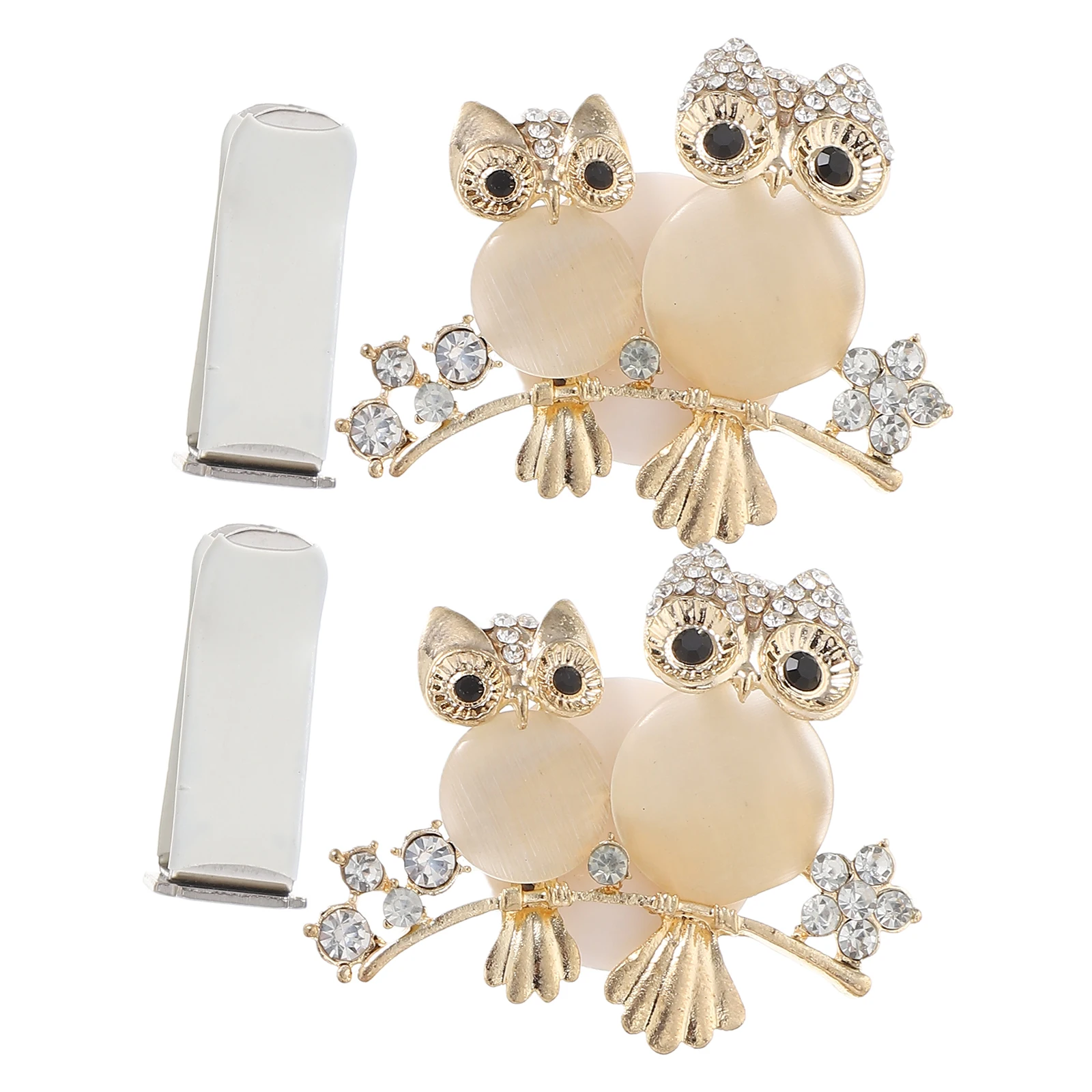 

2pcs Car Air Vent Perfume Clips Owl Design Aroma Diffuser Freshener Scent Holder Car Interior Fragrance Accessories Minimize