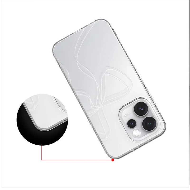 حافظة لهاتف OPPO Reno 15 حافظة رفيعة للغاية وشفافة من البولي يوريثان الحراري غطاء خلفي ناعم لهاتف OPPO Reno 15 Pro حافظة شفافة Reno15 ممتص للصدمات