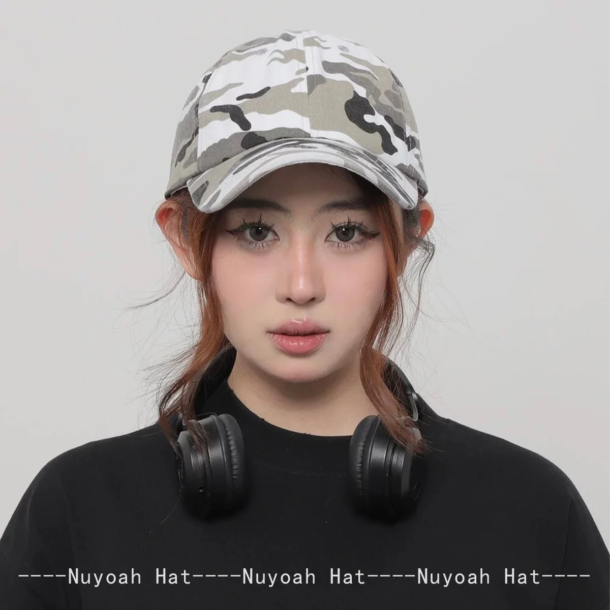 New Unisex Street CAMO American Style Baseball Hats Sunshade Retro Versatile Personal Peaked Caps Sports Fashion Outdoor Niche 4