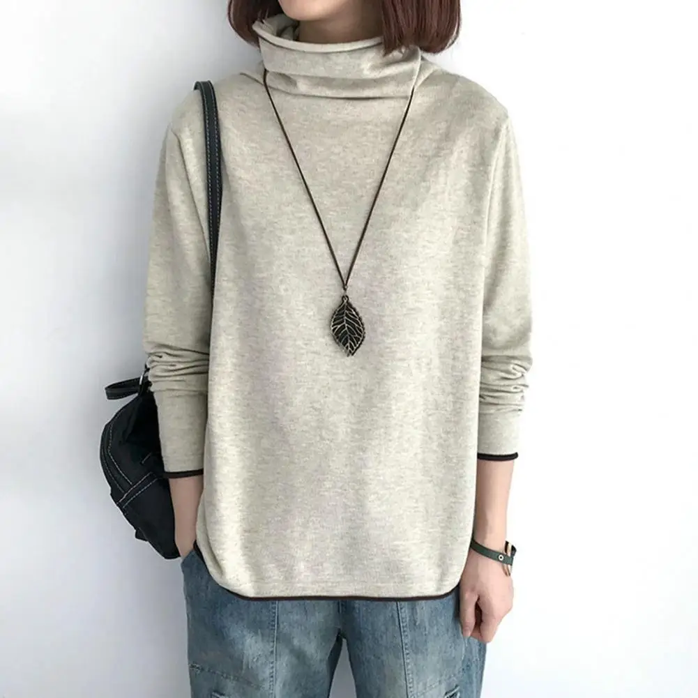 Col Roulé à Manches sulfpour Femme, Y-mn Pys, observateur, Automne