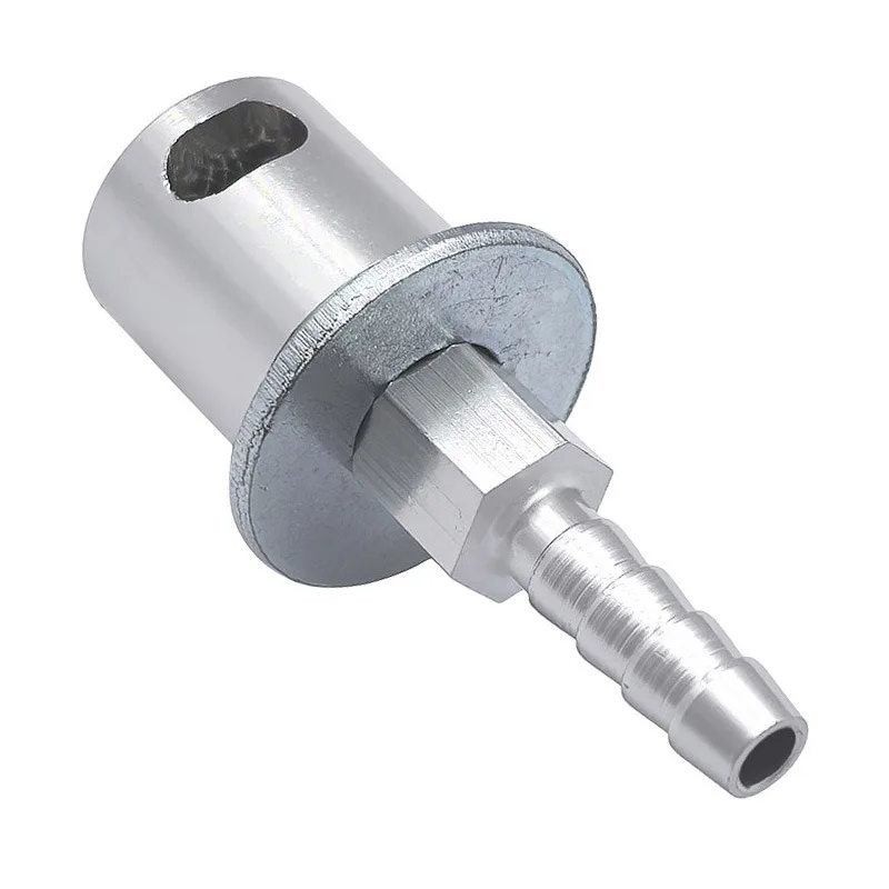 For Modified Automotive Aluminum 5/16 Hose Barb Body Exhaust Valve with Filter, Conversion Accessories 5PCS