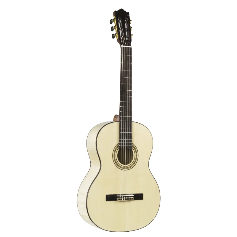 Factory direct export 39 inches fillet bright white high quality Classical guitar