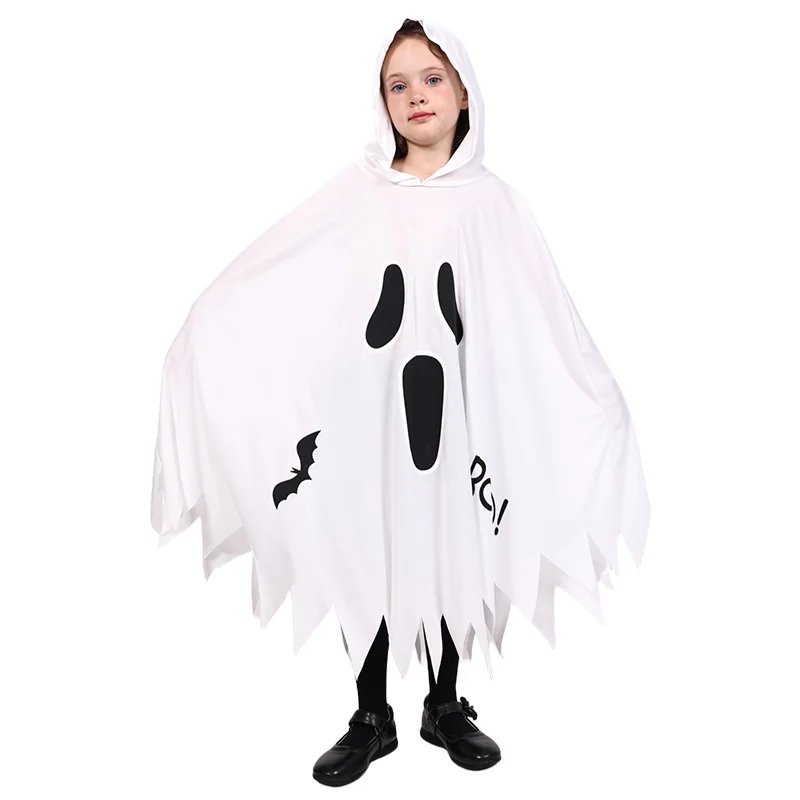 할로윈 어린이 유령 의상 코스프레 소품 야간 조명 유령 아기 드레스업 공포 축제 파티 공연 의상