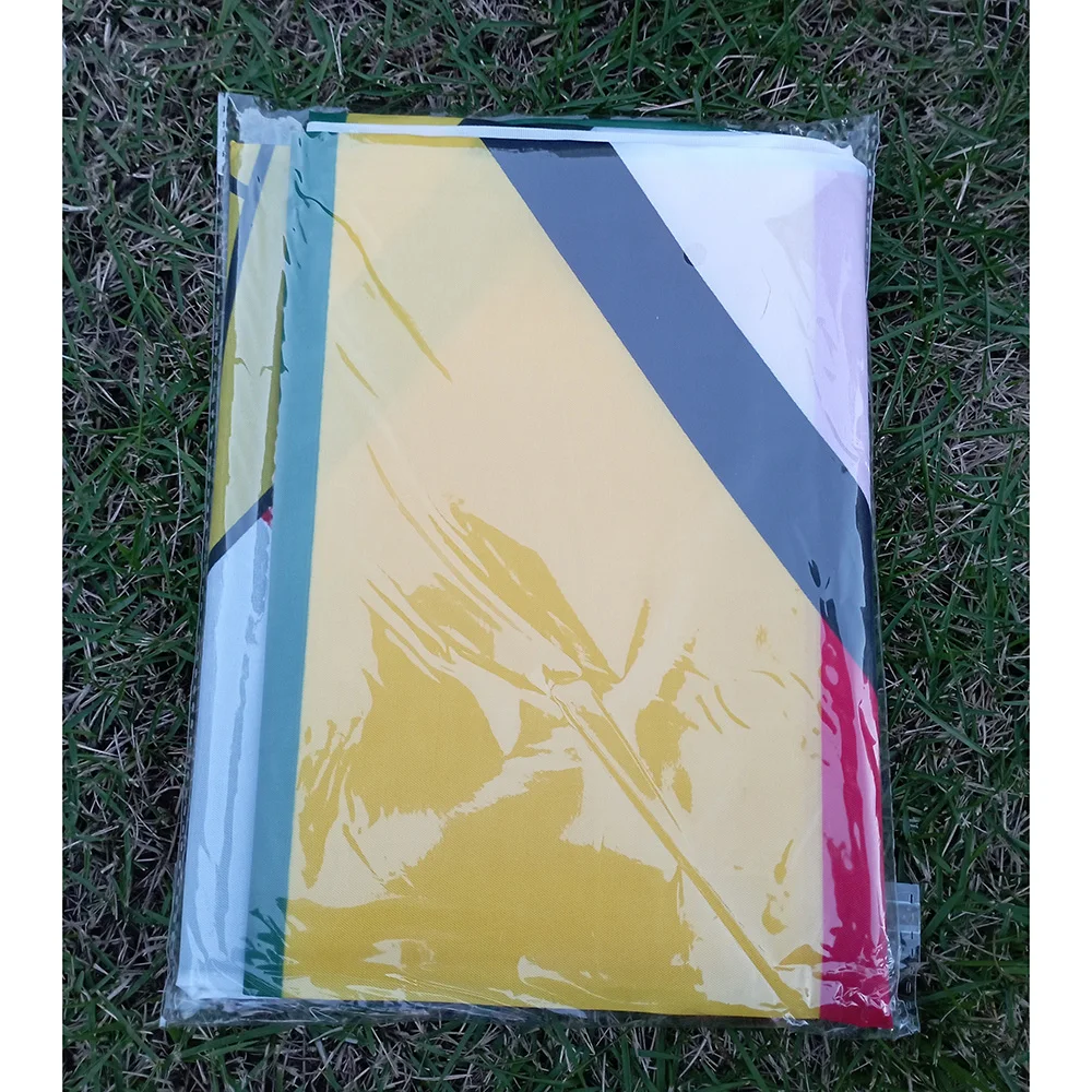 Xvggdg 90x150cm Zimbabwe Flag Hanging Polyester Zimbabwean National Flags 3x5 Foot Double Penetration Flag