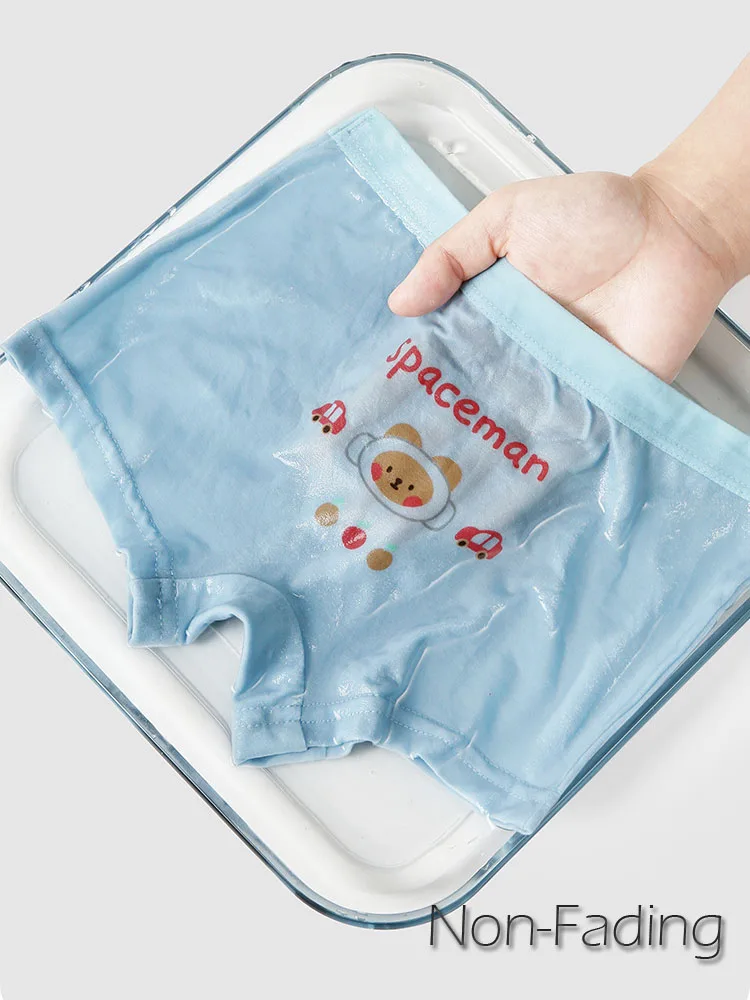 Calzoncillos de algodón para niños pequeños, ropa interior tipo bóxer, 4 unidades por lote