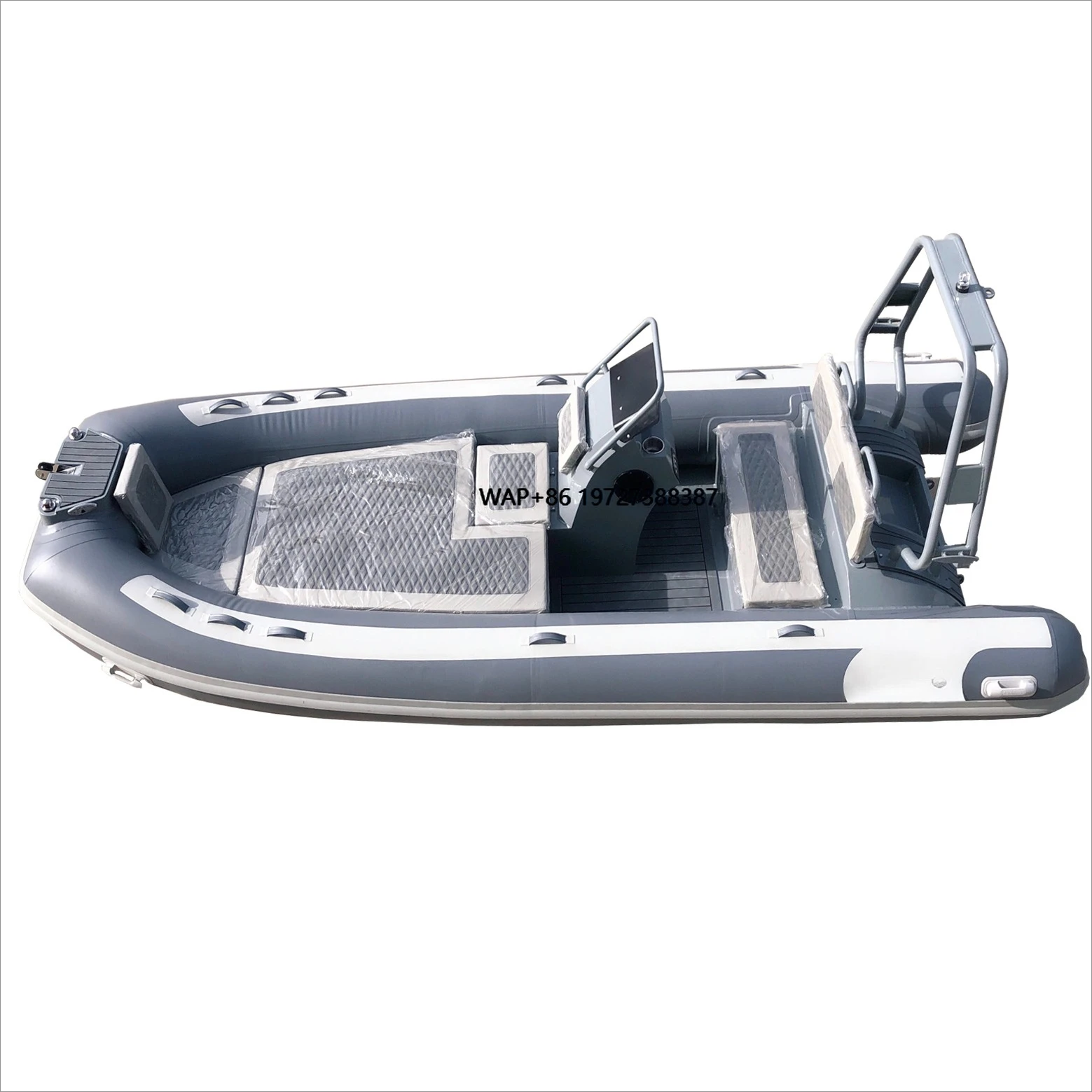 

Sport High Speed 16ft PVC/Hypalon/Orca Aluminum RIB 480 Inflatable Boat With Big Sundeck