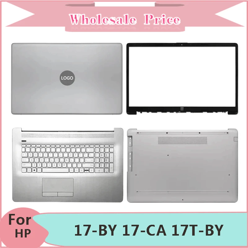 

New For HP Pavilion 17-BY 17-CA 17T-BY 470 G7 Laptop LCD Back Cover Front Bezel Upper Palmrest Bottom Base Case Keyboard Hinges