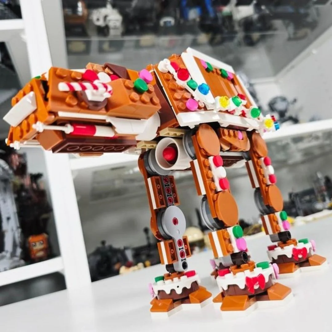 

Новый 697 шт. ATAT Walker, совместимый 40806 Disney Ginger Bricks, модель космических войн, строительные блоки, игрушки для детей, рождественские подарки