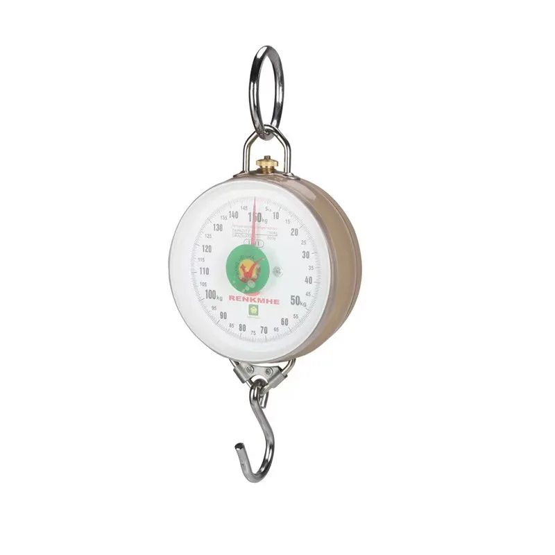 Veidt Weighing RENKMHE RH-H200 200kg Mechanical Hanging Scales Hook Spring Dial Weight Scale for Kitchen Fishing Hunting Farms