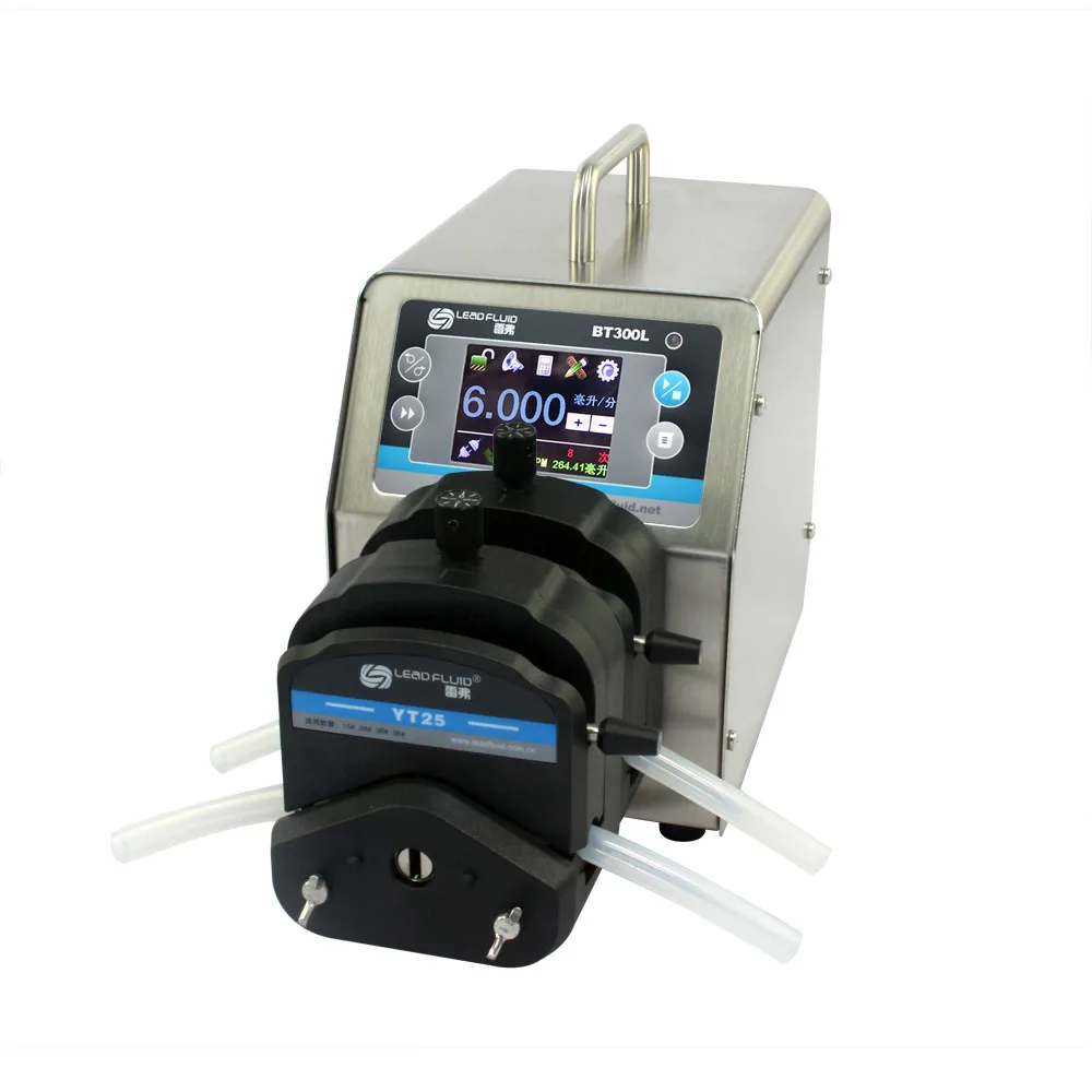 Lead Fluid BT600L detergent dosing pump Flow display Peristaltic Pump  Dosing  for  of Chemical