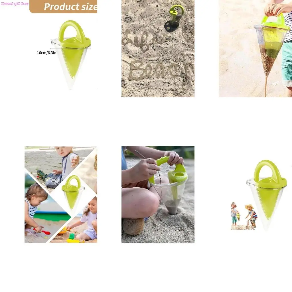 

D0JC Пляжная воронка для разлива, пляжная игрушка для детей, подарки для малышей, для разлива песка, игровые гаджеты,