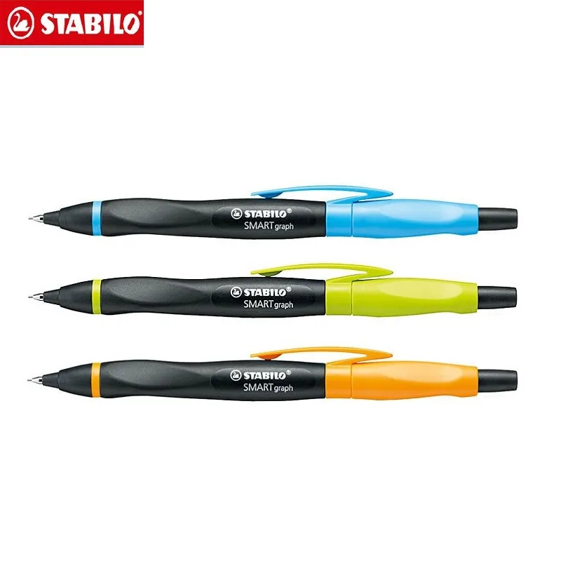 Stabilo 1842 automatic pencil  corrects grip posture continuously  Pencil refill 0.5mm  a rubber automatic pencil for anti slip