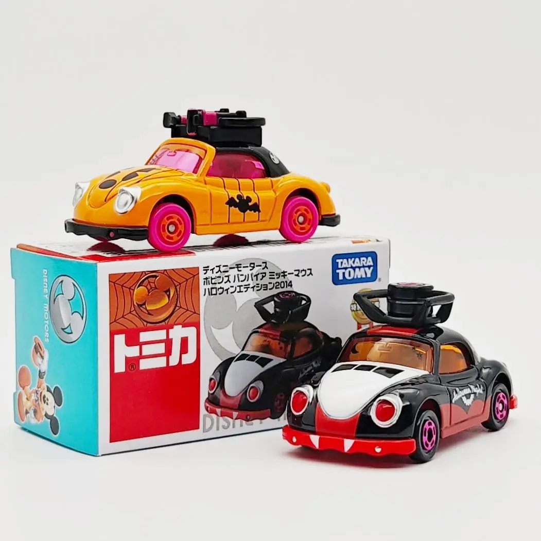 

TAKARA TOMY Disney Mickey Minnie Halloween Special Edition Alloy Model Car Toy for Collection