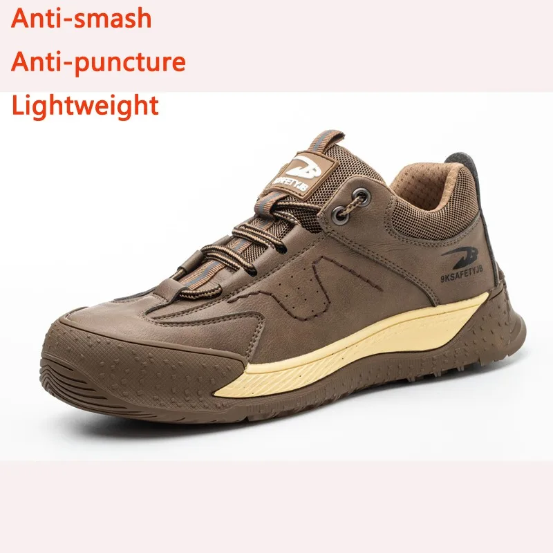 

2023 New Four Seasons Safety Shoes Light Breathable Zapatos De Seguridad Hombre Impact Resistant And Puncture Resistant