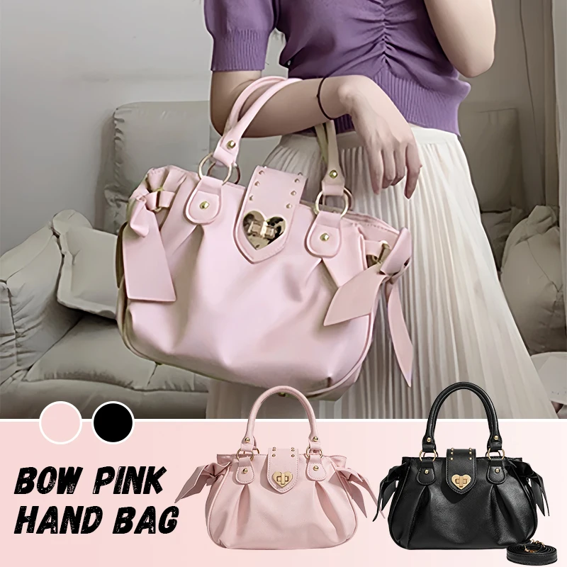 

2025 New Hand Bag Purse Women Japanese Style Soft Casual Crossbody Bag Ladies Sweet Cute Large Capacity PU Shoulder Bags