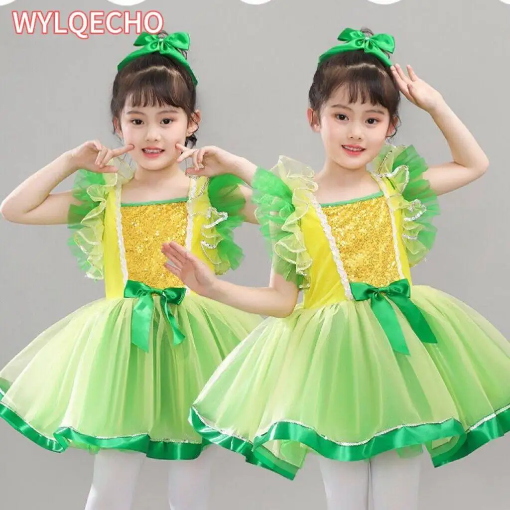 Adult Kids Flower Girls Professional Ballet Tutu Dress Women Princess plate Pancake Swan Lake Ballerina Stage Dance Costume