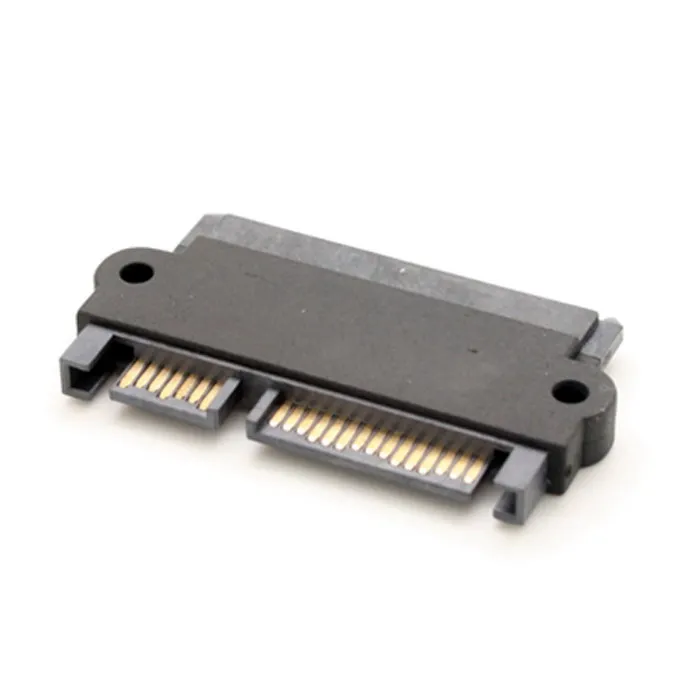 CYSM SATA 22P 7+15 Male to SATA 22P 7+15 Female convertor adapter