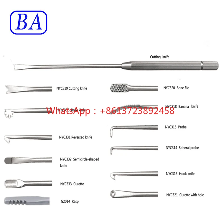 

Medical Reusable arthroscopy knife / Surgical arthroscopic knife/ Rigid bone cutting