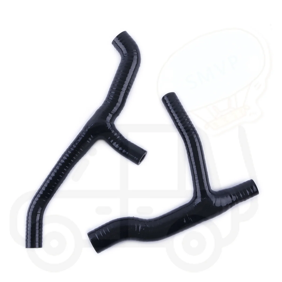 2PCS Silicone Coolant Radiator Hose For 2000-2002 SUZUKI DR-Z400E DRZ400E Replacement Parts 2001 Upper and Lower